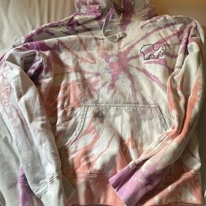 Women’s Ivory Ella Sweatshirt Size Medium Purple/Tie Dye